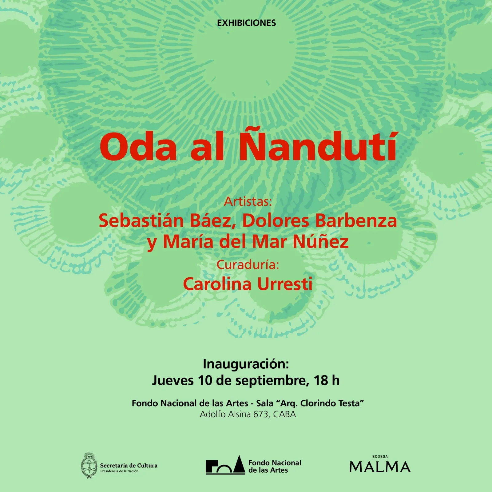 Inauguración | "Oda al ñandutí"